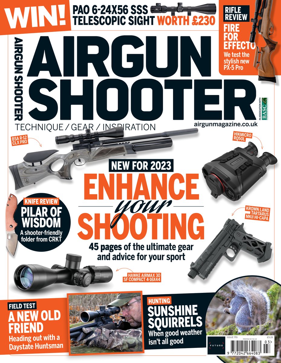 The latest issue of Airgun Shooter Magazine is now available, so don't delay and subscribe for the very best airgun content from the leading names in the airgunning world
magazinesdirect.com/az-magazines/6…