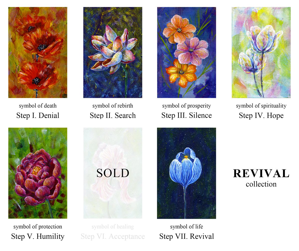 Collection REVIVAL

1/1 traditional art on <a href="/opensea/">OpenSea</a>
0.06 ETH floor price
7/7 listed
No matter what we feel, something new always appears from the old. Like new flowers.

read more 🧵 (1/5)

opensea.io/collection/rev…

#NFTCollection