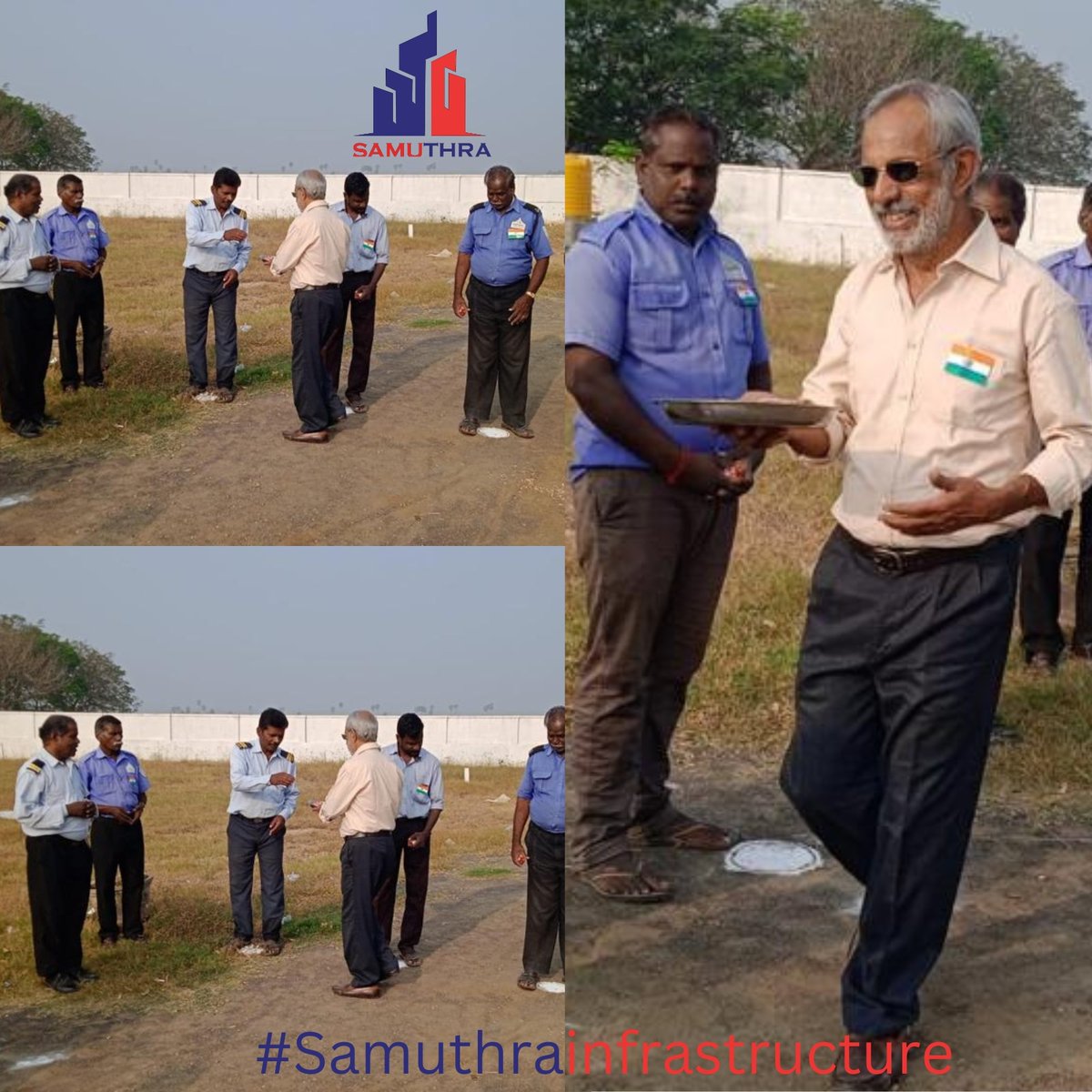 SamuthraInfras1's tweet photo. On Site Republic Day Celebration With #nightguards @SamuthraInfras1
#happyrepublicday๐ฎ๐ณ #january26 #construction_site #constructioncompany #infrastructure #samuthra #PMOIndia #securityguards #apjabdulkalam #republicday #Indian #trainding #chennai #TamilNadu https://t.co/0G2gB9uxLO