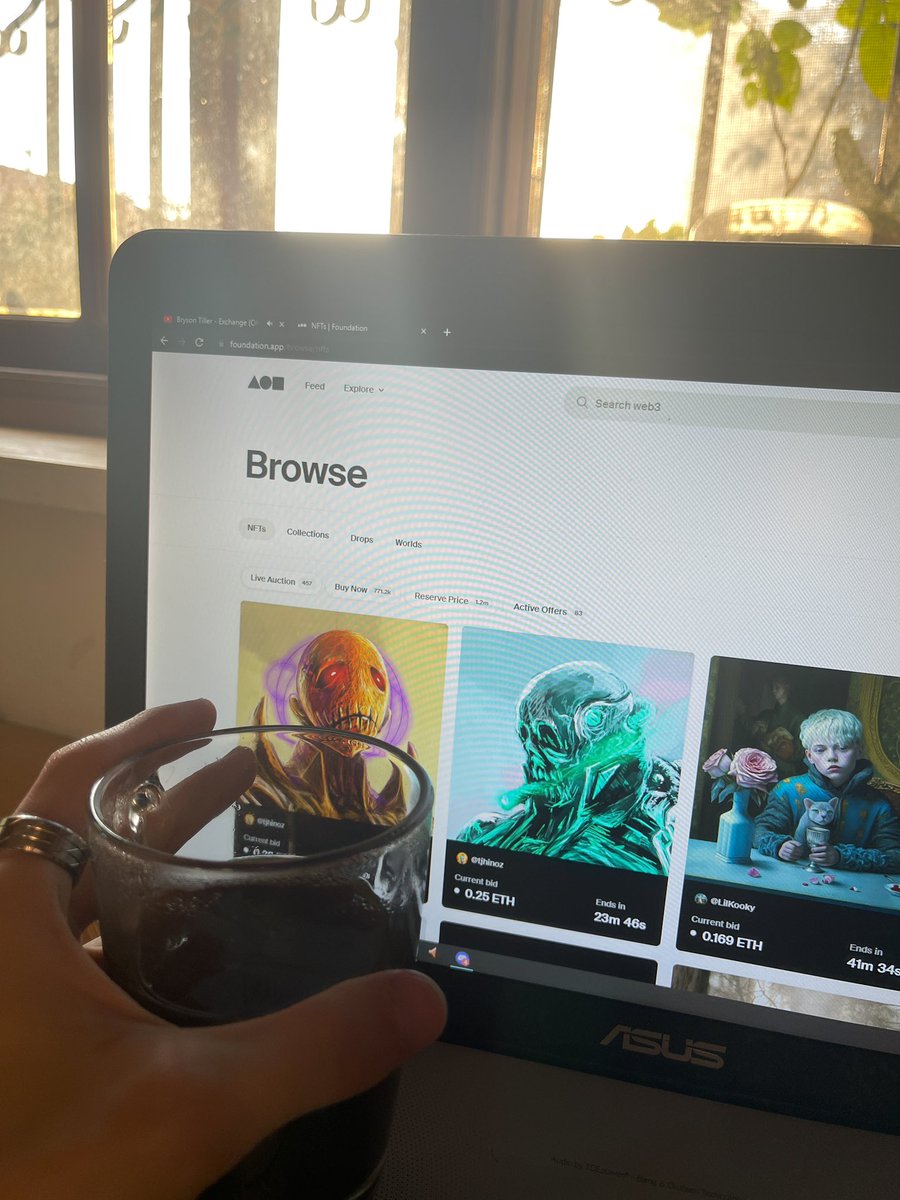 On the hunt for art. Drop your NFT! 👁️🖼️⤵️