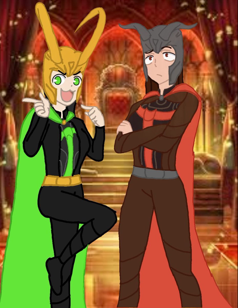 Ronno376's tweet photo. Prince Loki and his king Dr strange 💚❤️ https://t.co/n7oGzf5gPt