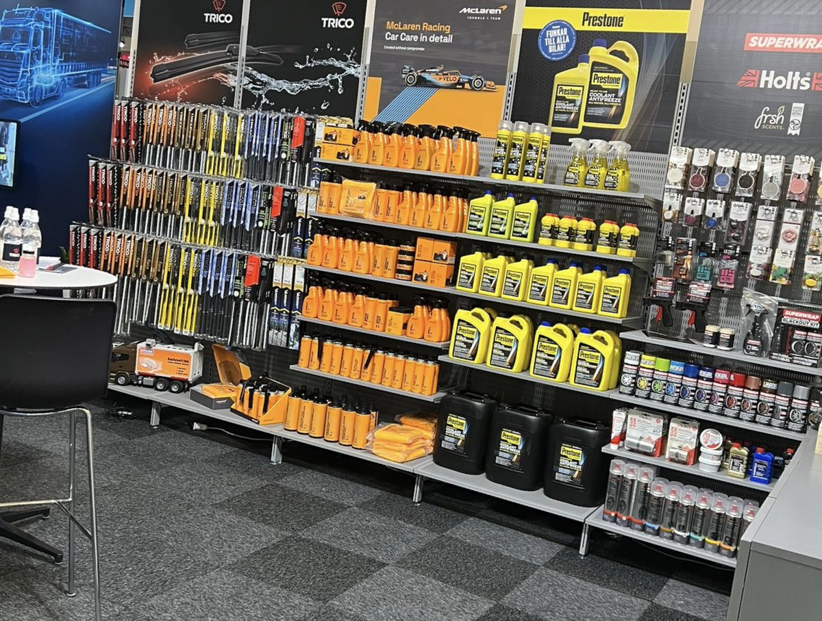 The range continues to grow and we were excited to see it at the Automassan Auto Show in Sweden. We will be looking to continue to grow its worldwide presence throughout 2023