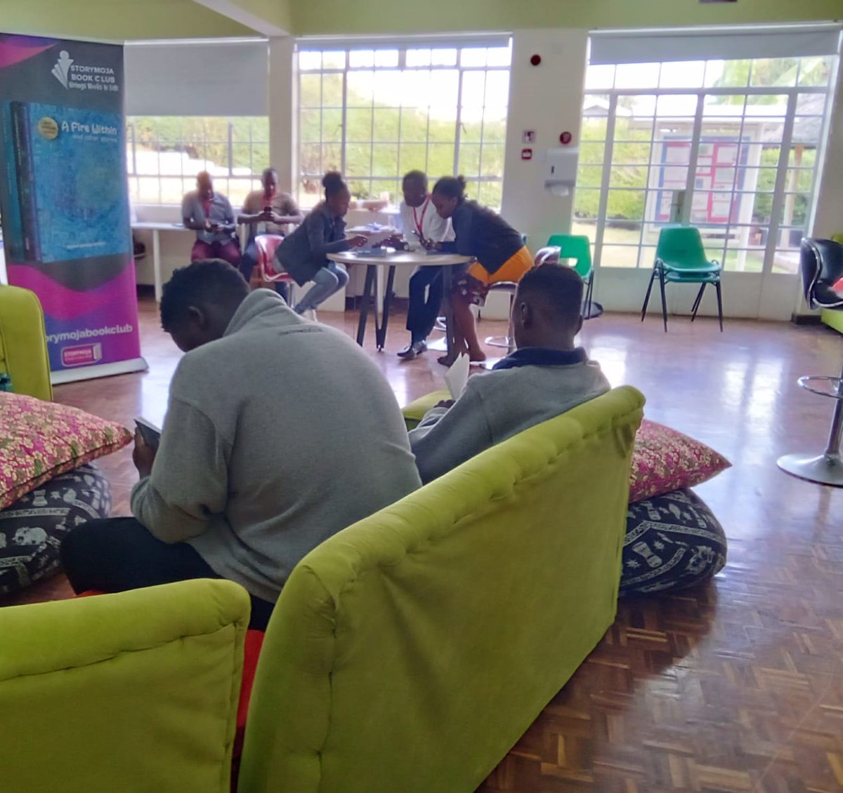 Storymoja's tweet photo. From cyberbullying to FOMO let’s discuss the contemporary issues facing teenagers and the youth in our Storymoja Festival Club at @StAndrewsTuri   . #bookclub #storymojafestivalclub #books #discussion #LetsTalk #LetsTalkAboutIt https://t.co/r6ypSHgUAl