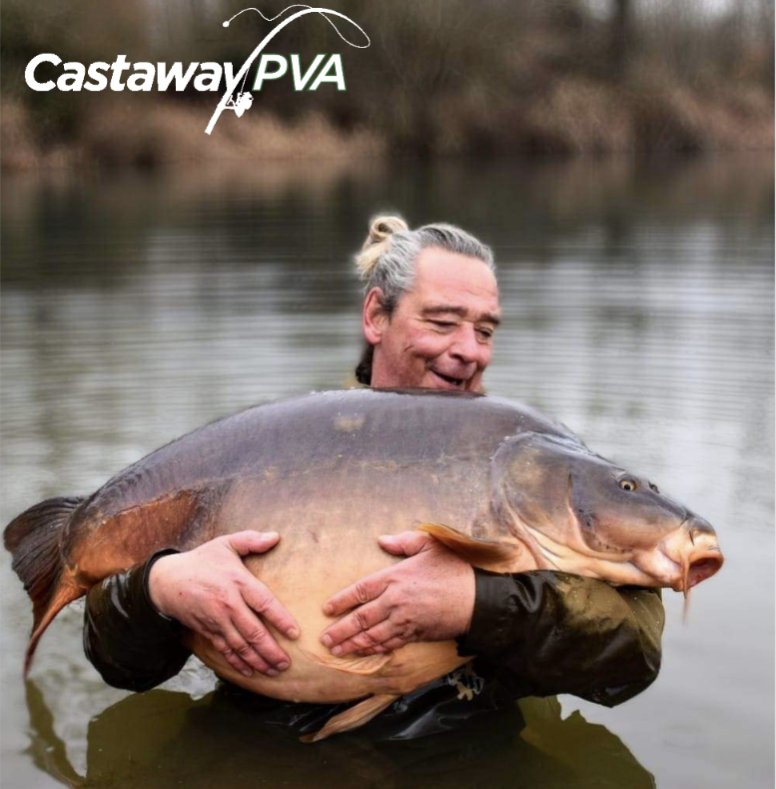 IKTUS LAKE RECORD SMASHED **
Castaway PVA angler Volker Protzek has landed an absolute beast from Lake Iktus. 
Weighing in at 36.7 kg or 80.9lb this beast is a sight to behold.
Congratulations Volker Protzek from all at Castaway HQ.
castaway-pva.co.uk
#castawaypva
