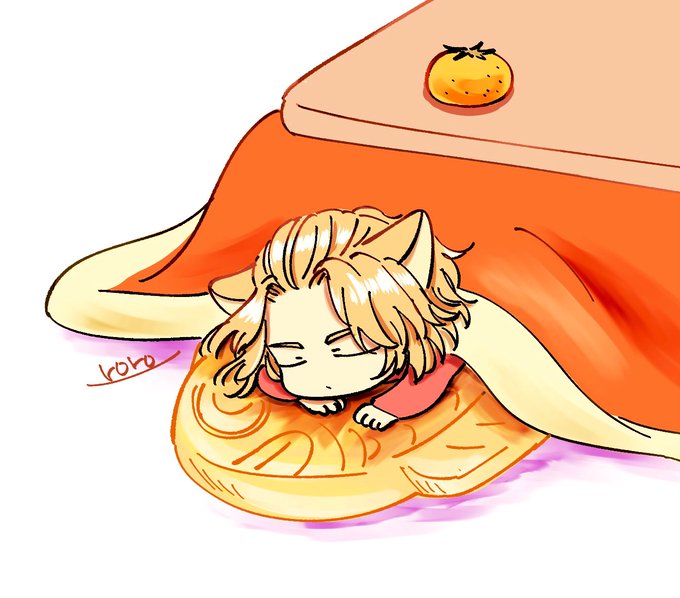 「kotatsu mandarin orange」 illustration images(Latest)｜5pages