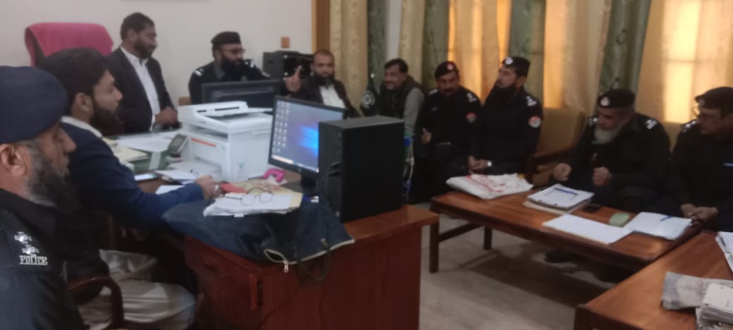 districtppsw's tweet photo. Fortnightly meeting with Investigation Officers was held at District Public Prosecutor Office, South Waziristan today (26-01-2023). https://t.co/kpGPZTgHb5