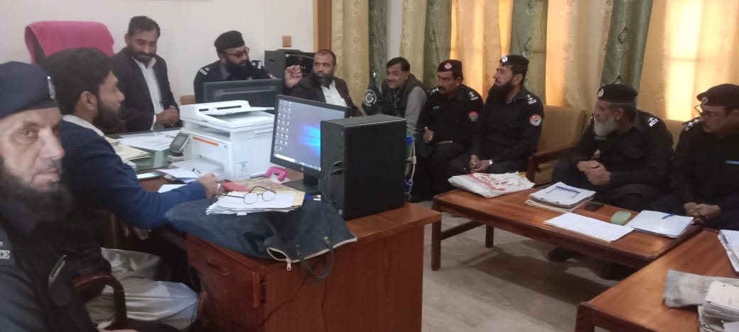 districtppsw's tweet photo. Fortnightly meeting with Investigation Officers was held at District Public Prosecutor Office, South Waziristan today (26-01-2023). https://t.co/kpGPZTgHb5