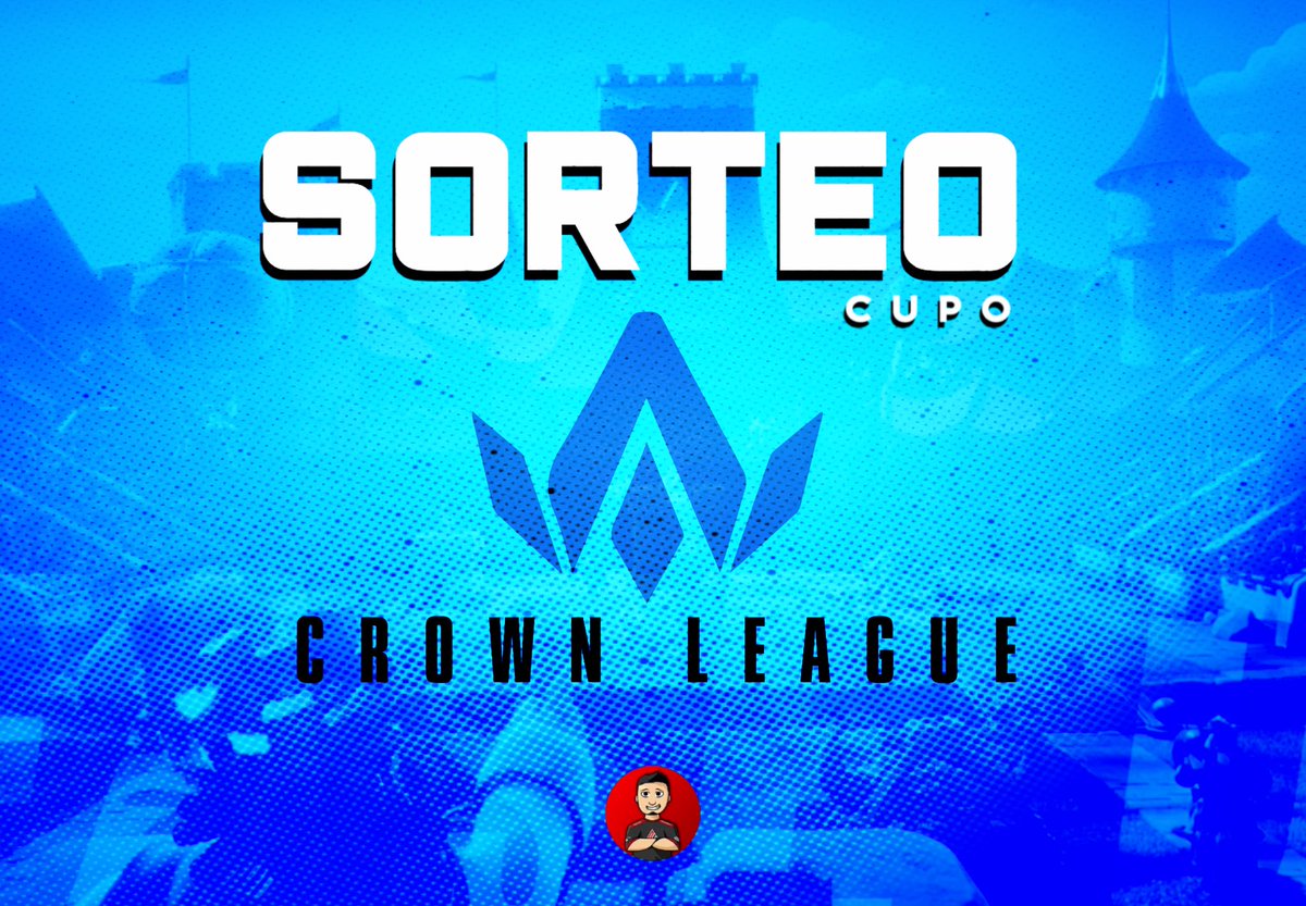 Crown League (@crown_league23) on Twitter photo ¡𝑺𝑶𝑹𝑻𝑬𝑶!
Si en esta ocasión, no pudiste pagar tu cupo, te traemos el sorteo de dos cupos.
Seguir a:
<a href="/TDelta_CR/">Team Delta (Δ)</a>
<a href="/Crown_League23/">Crown League</a>
@LigaNacionalESV
<a href="/AvilioCR2003/">Avilio</a>
Mencionar 3 equipos
❤️🔁
Plazo hasta el 31/01, los dos ganadores se dirán el día del sorteo de Fase de grupos. ¡𝑺𝑶𝑹𝑻𝑬𝑶!
Si en esta ocasión, no pudiste pagar tu cupo, te traemos el sorteo de dos cupos.
Seguir a:
<a href="/TDelta_CR/">Team Delta (Δ)</a>
<a href="/Crown_League23/">Crown League</a>
@LigaNacionalESV
<a href="/AvilioCR2003/">Avilio</a>
Mencionar 3 equipos
❤️🔁
Plazo hasta el 31/01, los dos ganadores se dirán el día del sorteo de Fase de grupos.