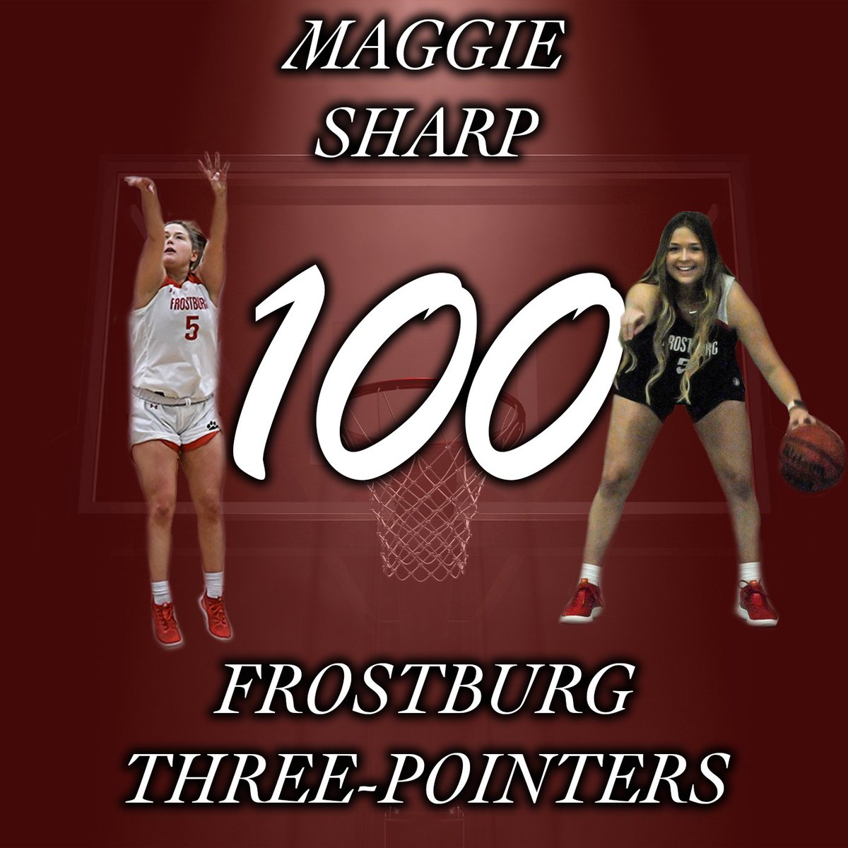 frostburgsports's tweet photo. Last night a couple of impressive career milestones were reached for @FROSTBURG_WBB, congrats Arianna and Maggie! #BobcatPride https://t.co/G5a49TPVY4