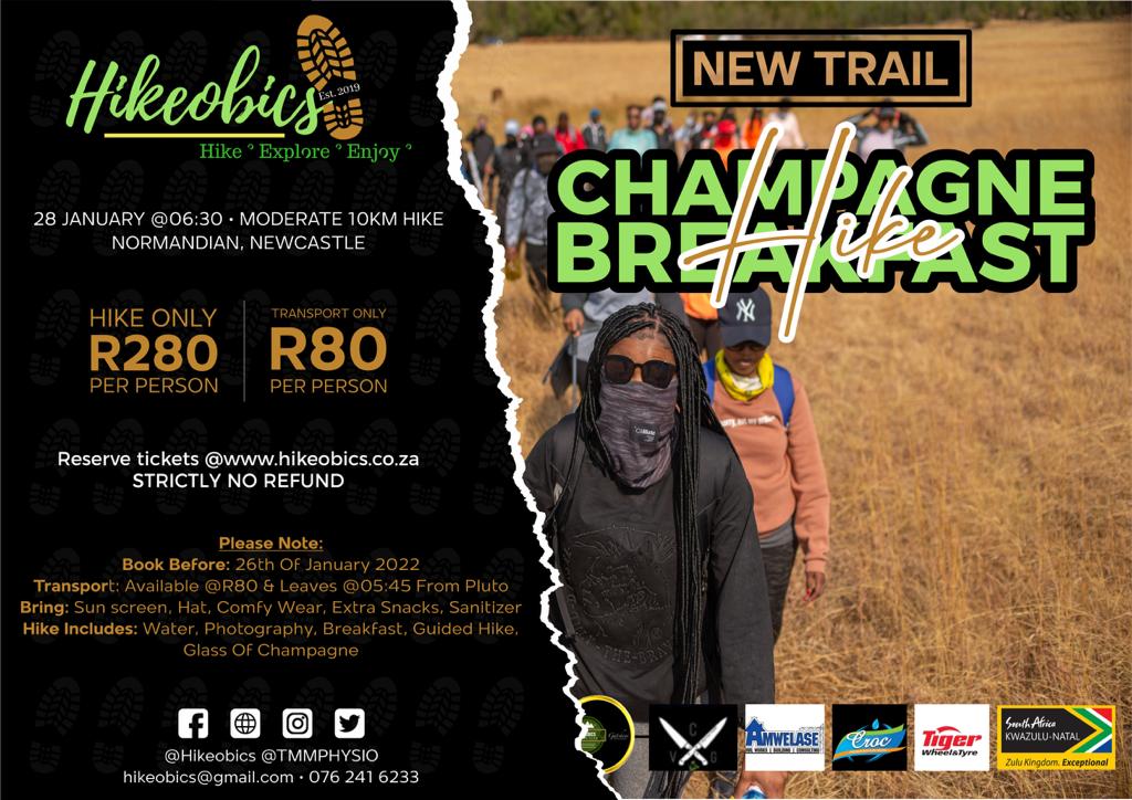 Yes we are still on this journey to healthy lifestyle. This is us on the 28th conquering more mountain peaks with lots of fun 🤩 

Tickets are available on hikeobics.co.za 

Hikeobics:”we want to exercise while making memories.”