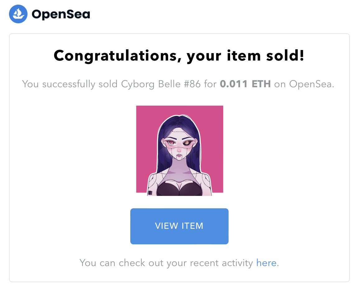 VerseBelle's tweet photo. Cyborg Belle #86 (RARE) Sold! 🤖💖

I’m over the moon 😭💖 thank you very much @MalibuTrader for collecting another Belle! Really grateful for your support and truly appreciate it 💖 thank you again and wish you a lovely day ✨💖

#NFT #nftcollector #NFTCommunity https://t.co/xZwPnBVWz2