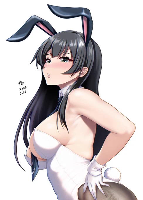 むちむちフェスティバル・バニー阿賀野ん #艦これ #艦これ版深夜の真剣お絵描き60分一本勝負#艦これ版真剣お絵描き60分一本勝負_20230126 