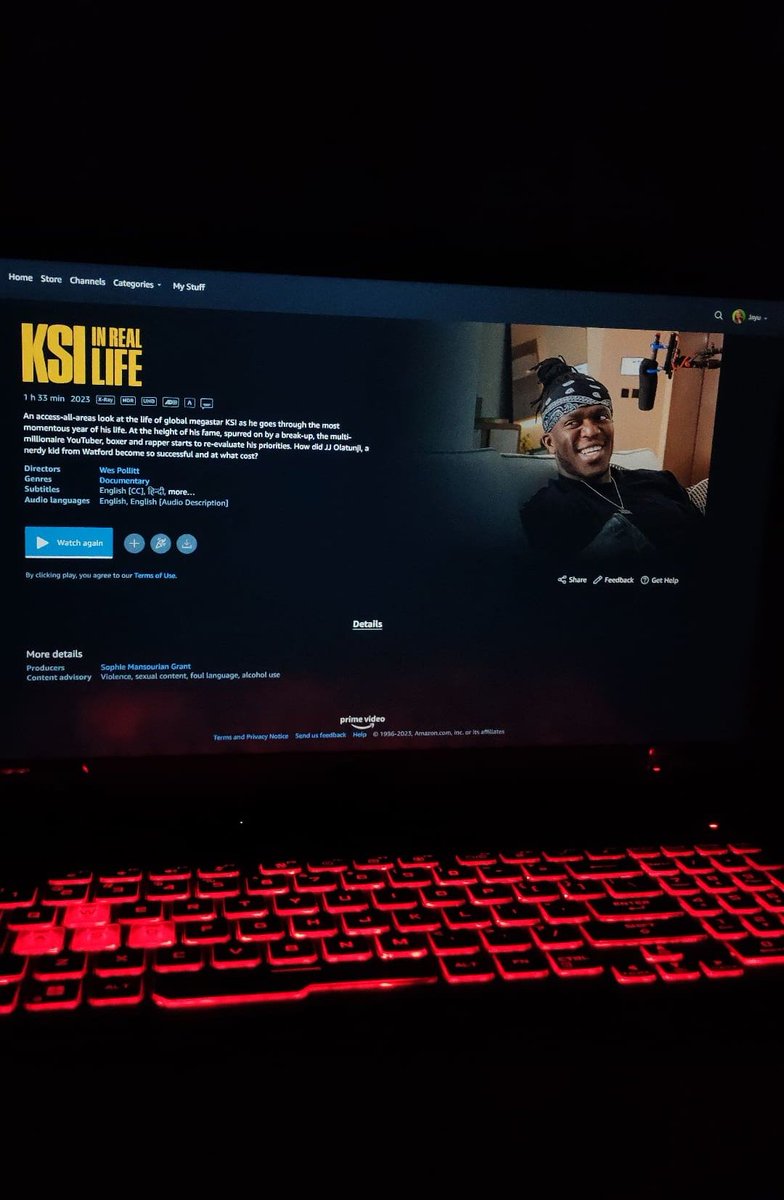_jayesh_18_'s tweet photo. What a documentary!! 🛐
#KSIInRealLife #KSIDocumentary https://t.co/j1ql1aDRbt