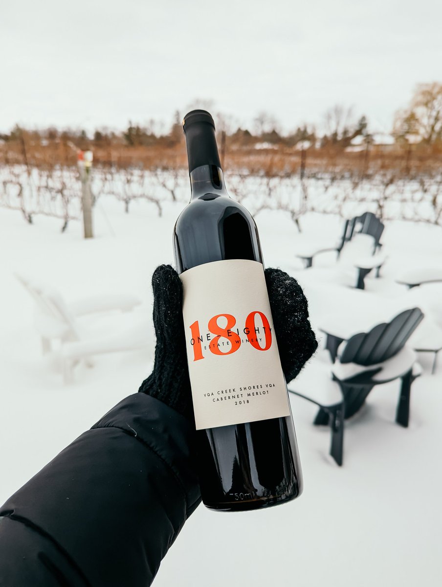 Snow days call for cozy reds to warm you up. 

Find your perfect red online and get it delivered right to your door. 🍷

180wines.ca

•
•
•
#niagarawinecountry #winecountryON #niagarawine #wineriesofniagara #redwine #wineriesofjordan #VQA #travelontario