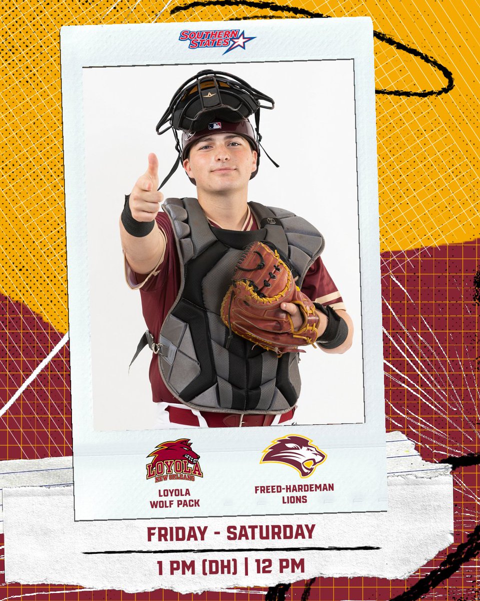 .@bpcathletics and <a href="/LoyolaWolfPack/">Loyola New Orleans Athletics</a> will open their 2023 baseball schedules this weekend.