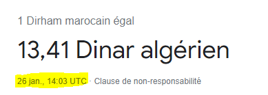 BreikaBeiba's tweet photo. Encore une fois, la monnaie marocaine (MAD) fait l'objet de tentatives de déstabilisation sur le marché de changes par des opérateurs malintentionnés.

MAD est revenu à son cours normal   

Le Maroc semble être ciblé de partout !

#Vigilance 

#SaharaOccidental #WesternSahara https://t.co/fIi2K0v7RH