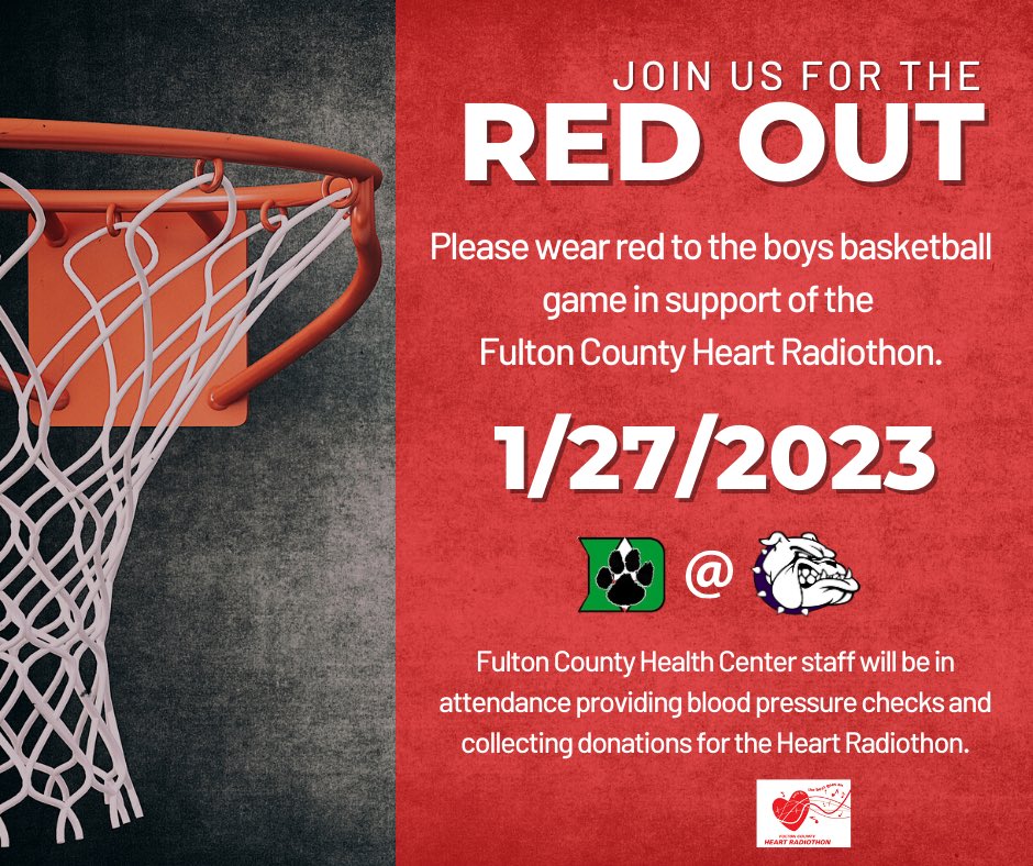 SHSPrincipal's tweet image. Heart Radiothon will use these proceeds to purchase, update, and service automated external defibrillators (AEDs) throughout the community. Please wear red on Friday to the game vs Delta!