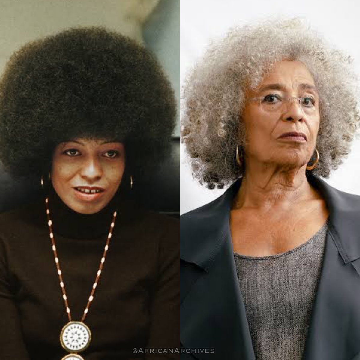 Happy 79th birthday to the legendary activist, marxist, scholar and author Angela Davis.

In 1970, she was placed on the FBI 10 Most Wanted List on false charges.
