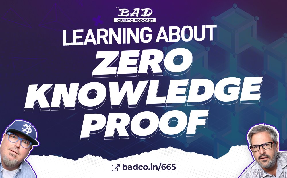inspiredmoneyfm's tweet photo. Learning about Zero Knowledge Proof with Dor Garbash https://t.co/3lqKzii3If | The Bad Crypto Podcast @badcryptopod @joelcomm @teedubya @garbash @MinaProtocol #BadCryptoPodcast #DorGarbash #MinaFoundation #ZKPs #Web3 #PoweredByParticipants https://t.co/BNGQiNrIoT