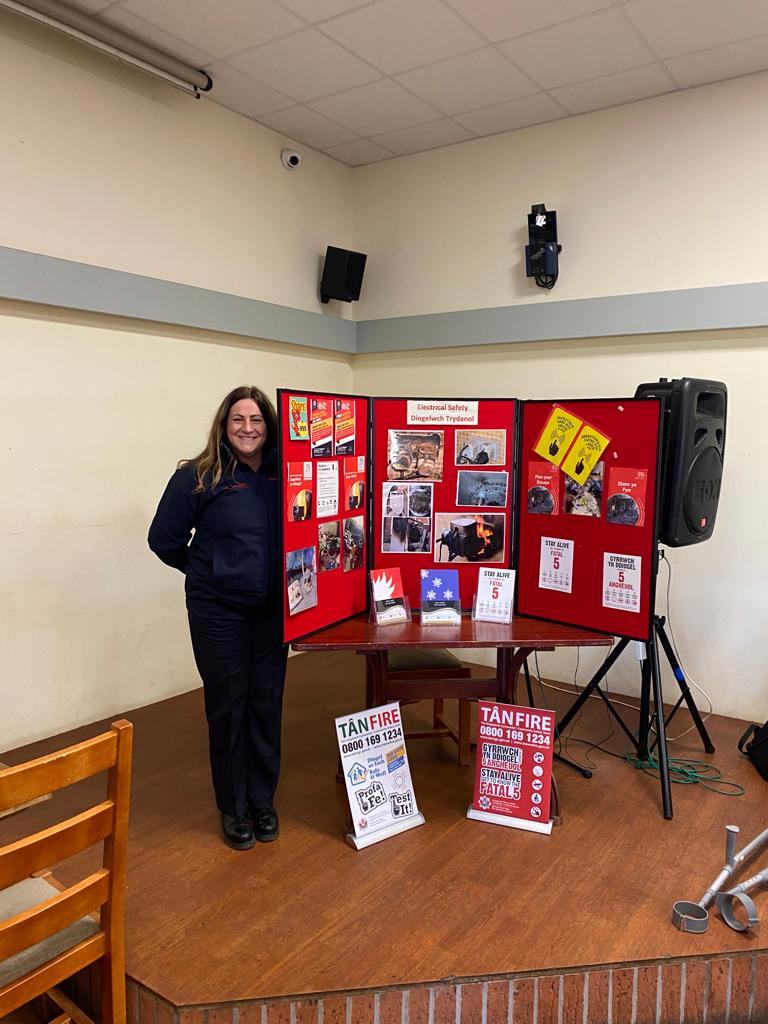 NptSafety's tweet photo. Our Team were at Aberavon RFC today, carrying out a Safe and Well talk to members of the public. @mawwfire https://t.co/WyaRjrGs2b