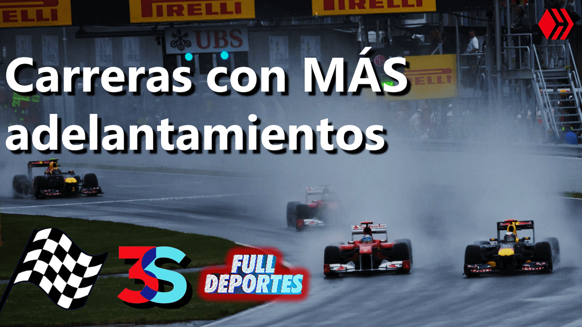 acontmotor's tweet photo. ¿Cuáles han sido las carreras con MÁS adelantamientos en la historia de la Fórmula 1 🏁 🏎⬅️🏎

Lo veremos en este video de 3Speak #Hive #F12023 #Motorsport #Deportes

👉🏁🛞https://t.co/JgV623UZTG https://t.co/Fd5lfVvsWp
