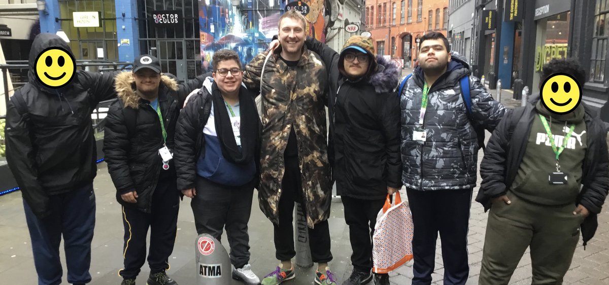 We had a great trip to Digbeth yesterday visiting the Red Brick Market and @custardfactory, learners loved looking at the unique & unusual stores, graffiti and having a hot chocolate at the cafe. We even bumped into @joelycett on our travels ! 😄