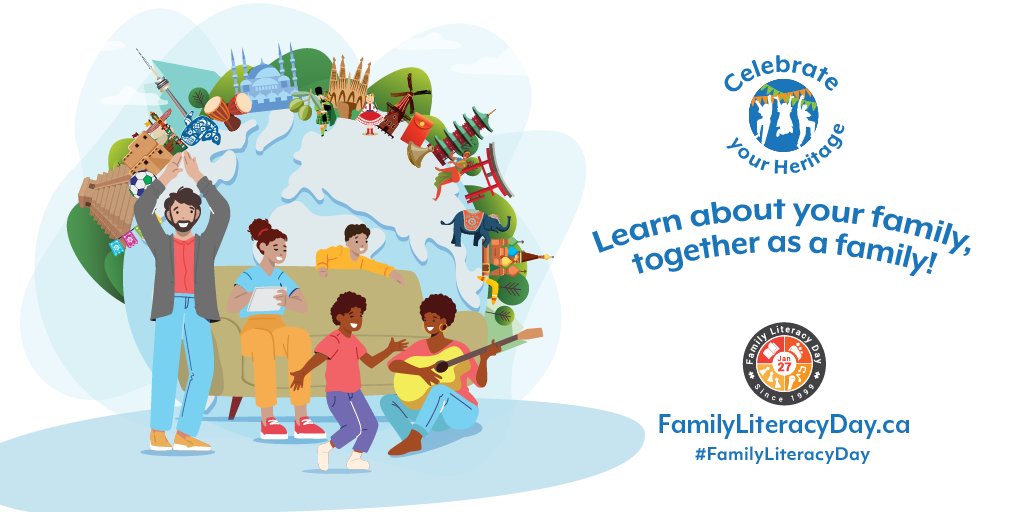 January 27 is #FamilyLiteracyDay. Taking time to read or do a learning activity is crucial to a child's development and can improve literacy skills dramatically. #FLD2023 @abclifeliteracy

loom.ly/pTBt9rk