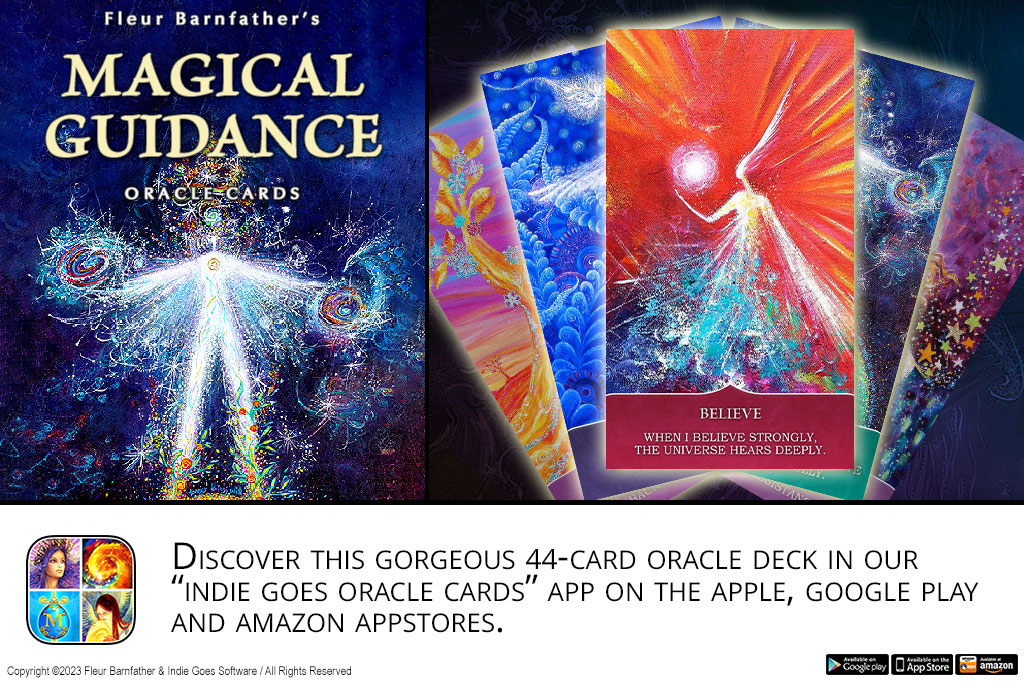 New gorgeous deck available in our oracle cards collection: "Magical Guidance Cards" by Fleur Barnfather! Try it now for free: bit.ly/oraclecard