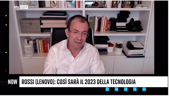 Non perderti l’intervista a <a href="/SkyTG24/">Sky tg24</a> di Luca Rossi, President IDG Lenovo sui tech trend del 2023. Qui il servizio completo: lnv.gy/3HycfzX #smarter #CES2023