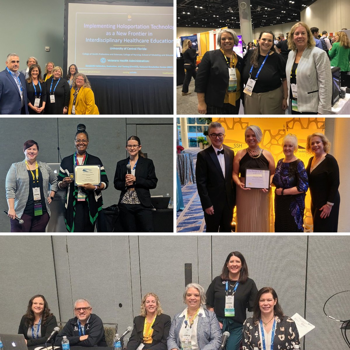 UCF Nursing (@ucf_nursing) on Twitter photo It's a wrap at #IMSH2023 Our #HealthcareSimulation experts shined - sharing expertise and research, and earning 2️⃣ honors ✨
Congratulations to <a href="/decafwithdiaz/">Desiree A Diaz</a> who was inducted as a Fellow of <a href="/SSHorg/">Society for Simulation in Healthcare</a> and <a href="/syretta1002/">Syretta Spears</a> who received the Simulation Operations Advocacy Award 👏👏 It's a wrap at #IMSH2023 Our #HealthcareSimulation experts shined - sharing expertise and research, and earning 2️⃣ honors ✨
Congratulations to <a href="/decafwithdiaz/">Desiree A Diaz</a> who was inducted as a Fellow of <a href="/SSHorg/">Society for Simulation in Healthcare</a> and <a href="/syretta1002/">Syretta Spears</a> who received the Simulation Operations Advocacy Award 👏👏