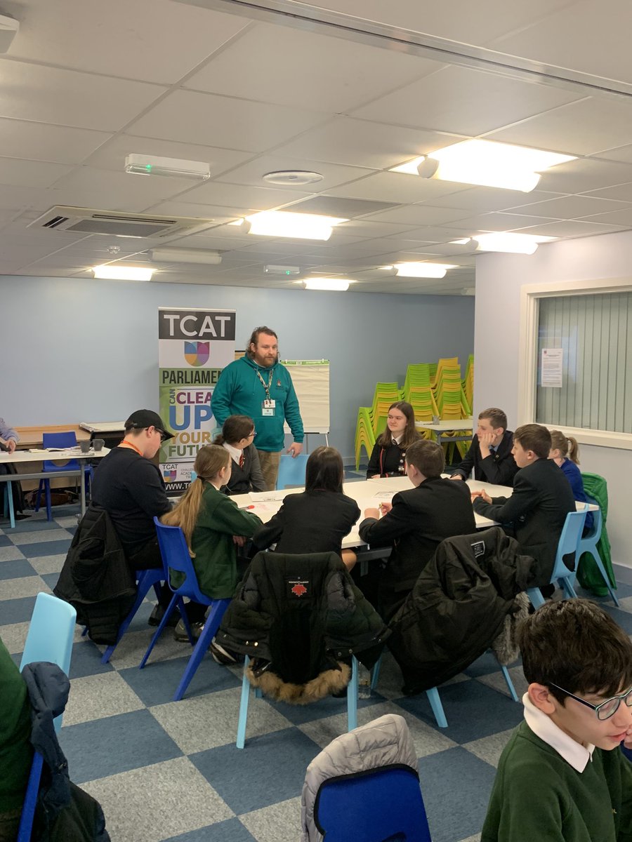 Brilliant morning with TCAT parliament. Some amazing ideas and initiatives all round.Really proud of all the students involved. <a href="/BCA_Transition/">BCA_Transition</a> <a href="/MrsRixhamBCA/">Mrs Rixham</a> @BCAMrHarris #studentparliament #ourstudentsdogreatthings