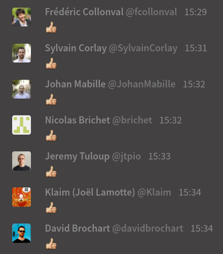 davidbrochart's tweet photo. Seen in the QuantStack gitter channel, isn't that 👍 ? https://t.co/irTlhPeCrA