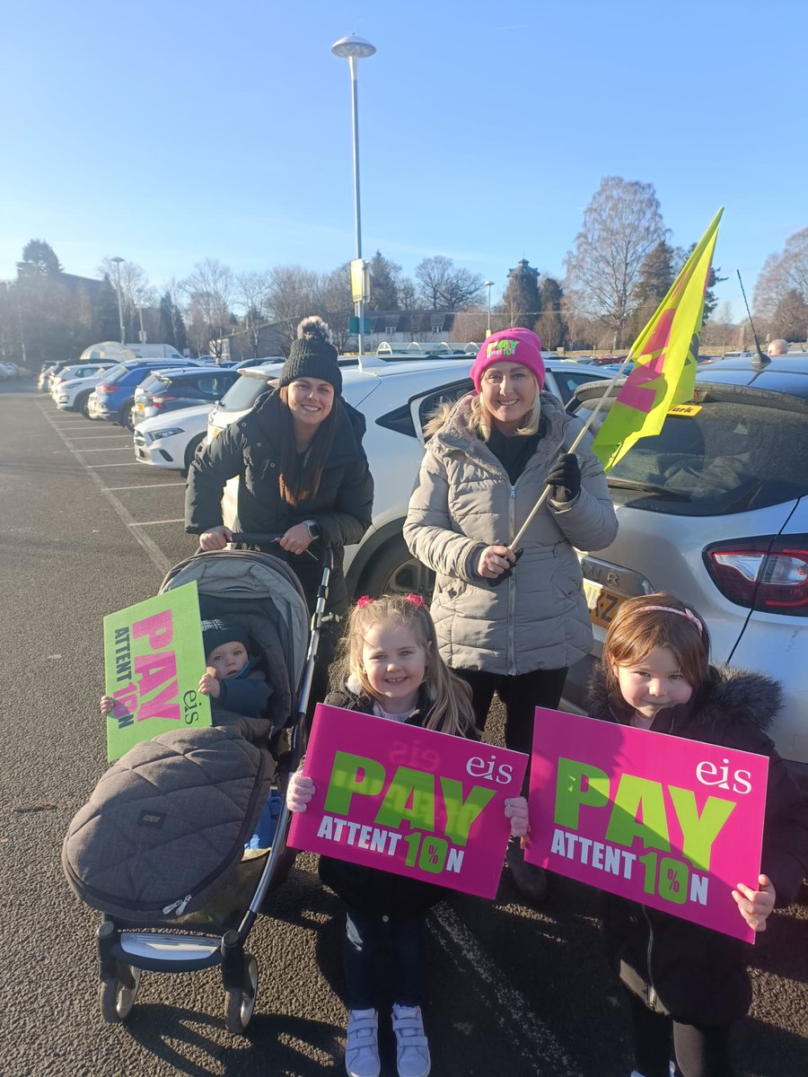 EISUnion's tweet photo. Our teaching conditions are our pupils' learning conditions. You cannot put children first if you put teachers last. It's time for the Scottish Government and COSLA to table a fair offer and end this dispute. #EISStrike https://t.co/vFQcr3XMV5