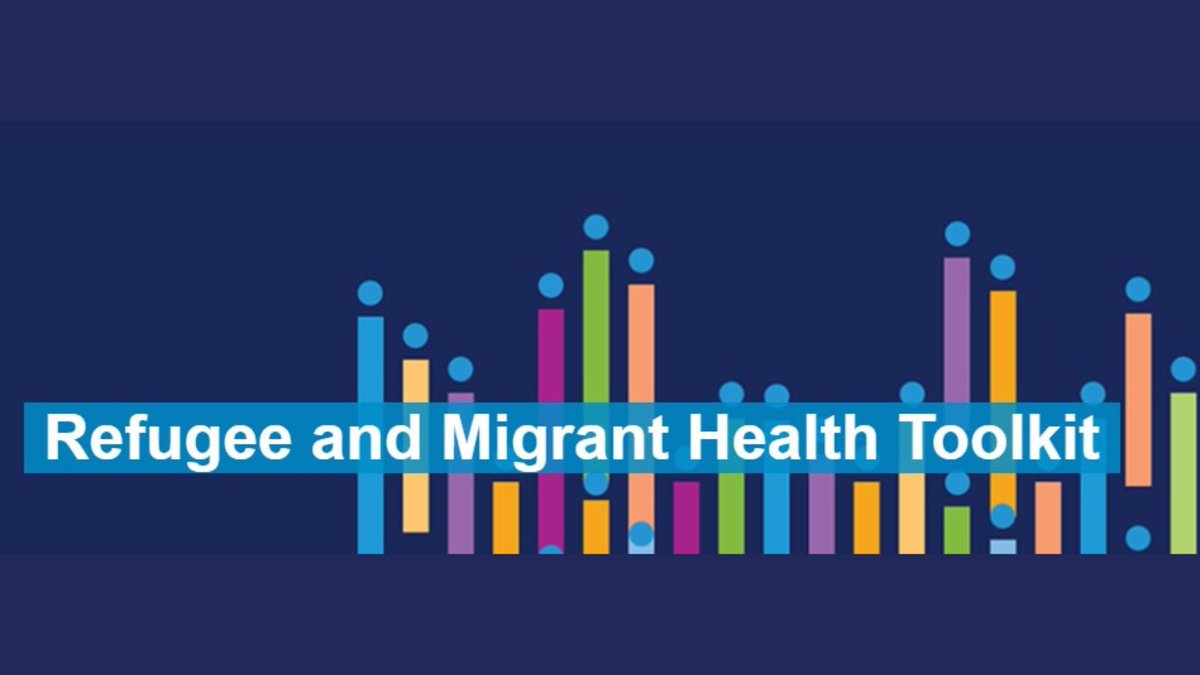 New #RefugeeHealth and #MigrantHealth toolkit launched this week by @WHO 

who.int/news/item/25-0…