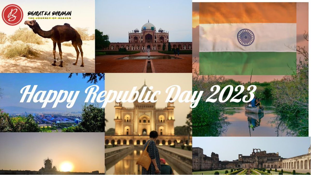 Wish you a very HAPPY REPUBLIC DAY 2023 TO ALL
bharatkabhraman.com
#bharatkabhraman #happyrepublicday🇮🇳 #2023 #74Republicday  #jaihind🇮🇳🇮🇳 #tour #tourism #tourblog #indian #proudtobeindian #bhraman #jaipurtourism #indiantourism #likeforlike #instagram #instagood #india