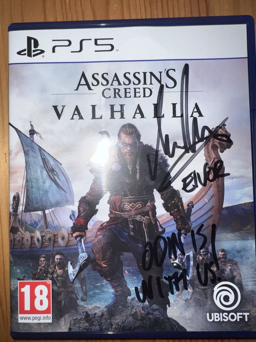 JakusMallius's tweet photo. Received this in the post today. Thank you @Ubisoft_UK @Magnus__Bruun I shall treasure it deeply!
#AssassinsCreed #AssassinsCreedValhalla #Eivor #OdinIsWithUs https://t.co/XfWAL2jBCt