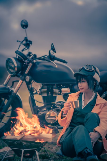 cosplay　　　　　キノの旅　　　-the beautiful world-photo&amp;motorcycle