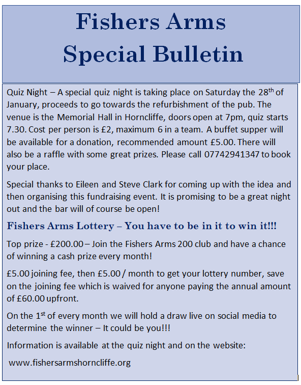 Yip, our quiz night is on Saturday, not many tables left so if you haven't already better get on the phone . . .