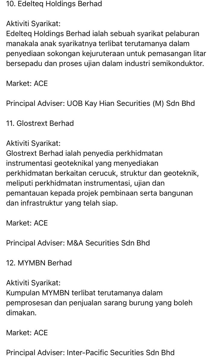 norazambudin's tweet photo. Bakal IPO yg bakal bg duit tahun ni. Technically tahun tuhan nk bg rezeki dekat korg.

1/3 https://t.co/leqAUXwfV3