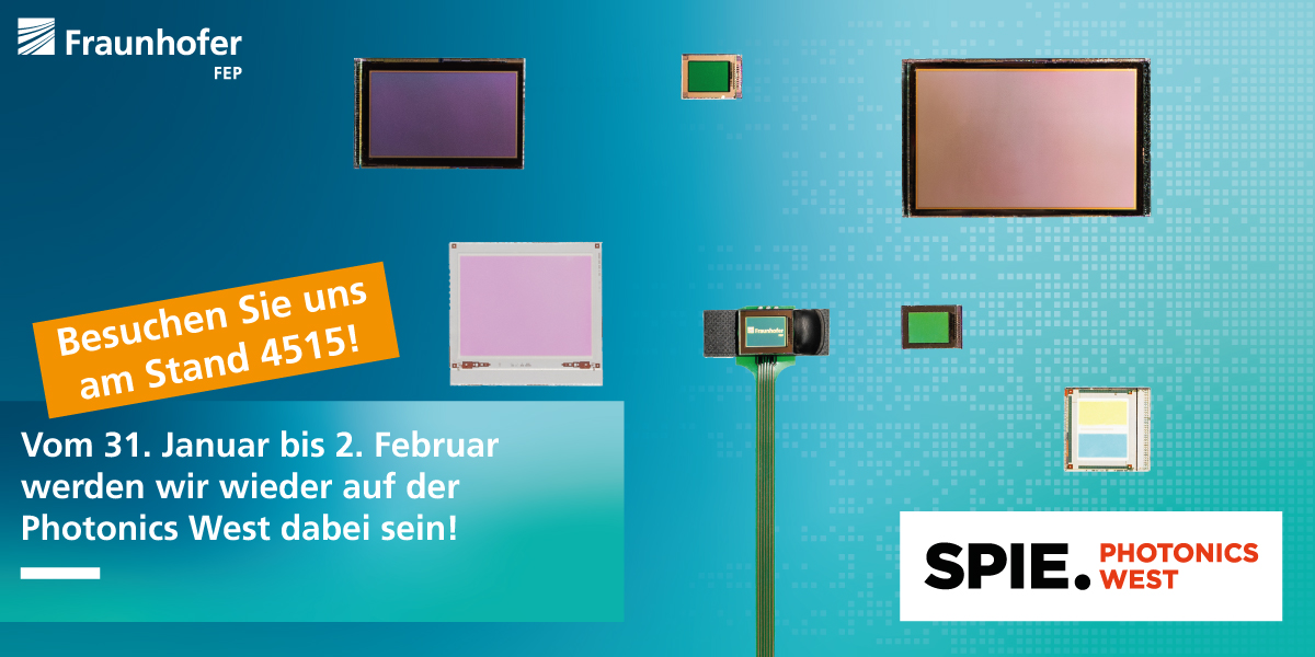 FraunhoferFEP's tweet photo. Vom 31. Januar bis 2. Februar werden wir wieder auf der #PhotonicsWest dabei sein!
Wir freuen uns auf zahlreiche Besucher und interessante Gespräche am Stand Nr. 4515! Sehen wir uns?
#OLED #Mikrodisplay #CMOS #Silizium #Display #Technologie #Fraunhofer #AR #VR #MR @PhotonicsWest https://t.co/oVyYkxIX5S