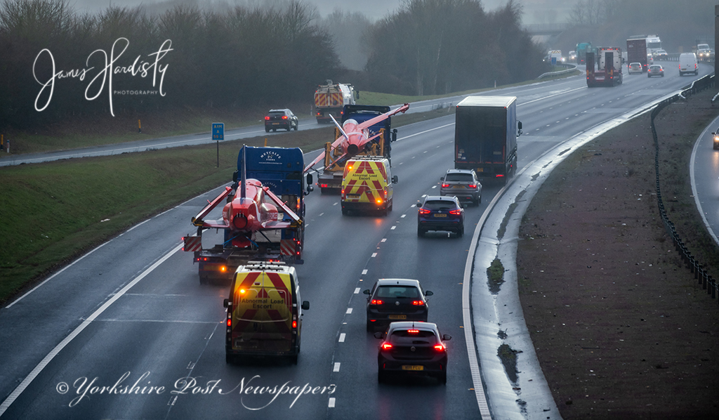 YPinPictures's tweet photo. #motorists #reported #slow #moving #aircraft in #Yorkshire #yesterday two #planes spotted on the A1(M) near #Bramham a 1963 #FollandGnat and an Ex #RAF #RedArrowsHawk XX227 #Hawk See more @yorkshirepost and click the link https://t.co/OPv8dbWwke @MarisaCashill @YPinPictures https://t.co/Vm97wzW0Fq