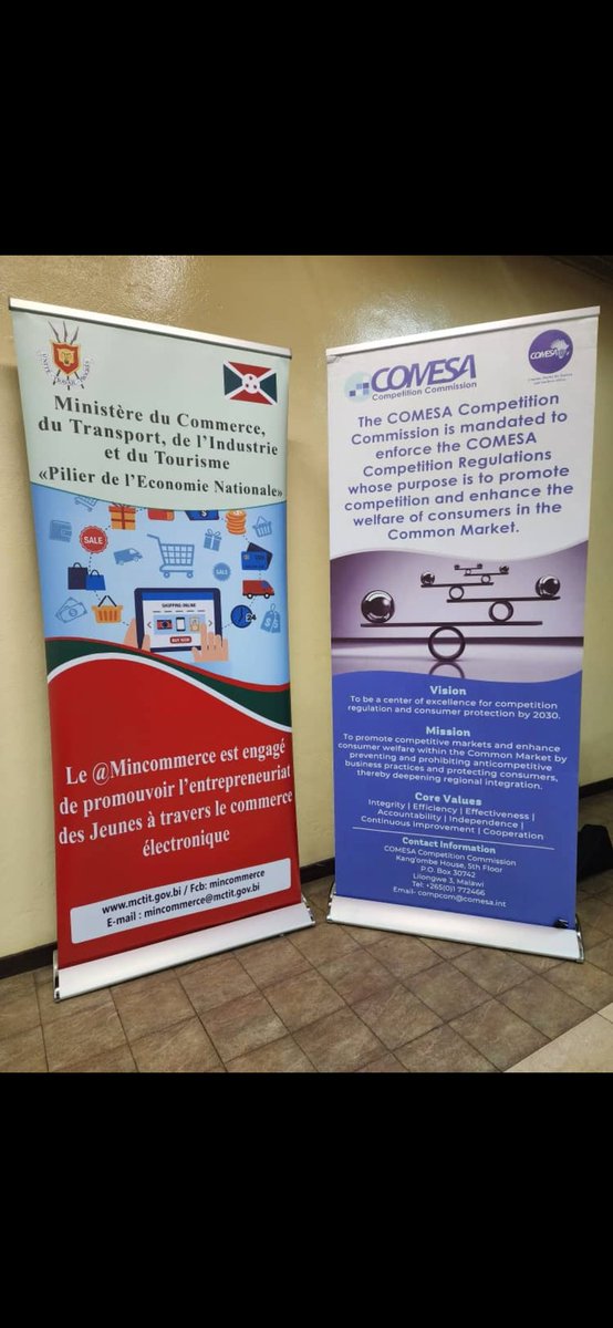 CCCC_COMESA's tweet image. After successfully concluding 3 days of MOU negotiations with the @MinCommerce 🇧🇮, today we kick off 3 days of stakeholder sensitization and awareness raising.
#Cooperation
#AfricaCompetition