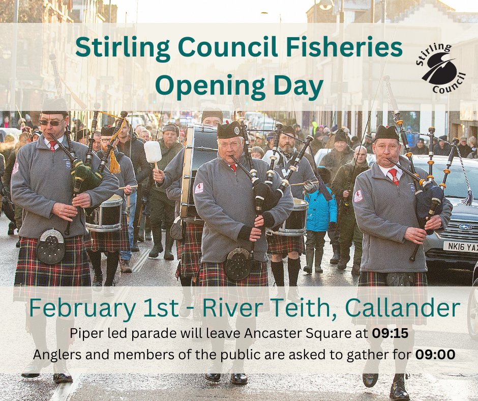 Stirling Council on Twitter "🎣 Stirling Council will mark the opening