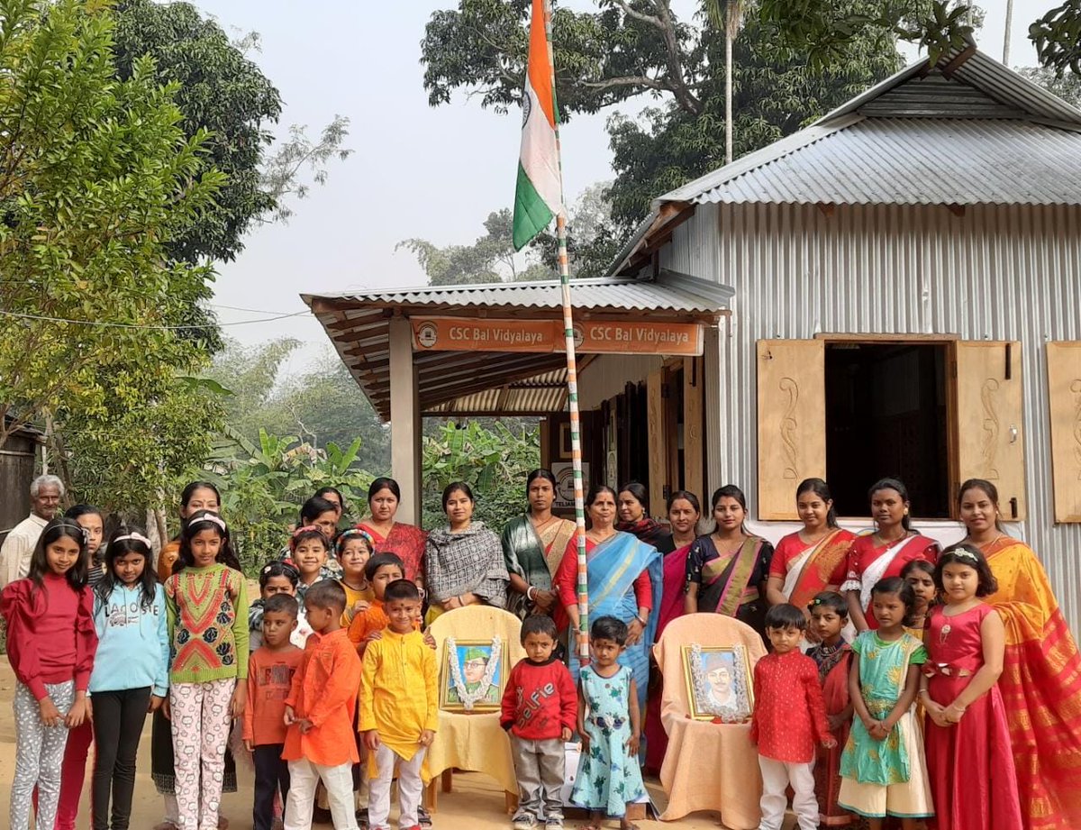 itsme_anupdeb's tweet photo. We have celebrated Republic day &amp; Saraswati Puja at CSC BAL VIDYALAYA, TELIAMURA, Maharanipur, Chakmaghat, Teliamura, Khowai, Tripura-799205
@VivekKu00544358 @CscKhowai @CSCTripura @academy_csc @DrManikSaha2 @LaxmipurC https://t.co/QdLnIomlqX