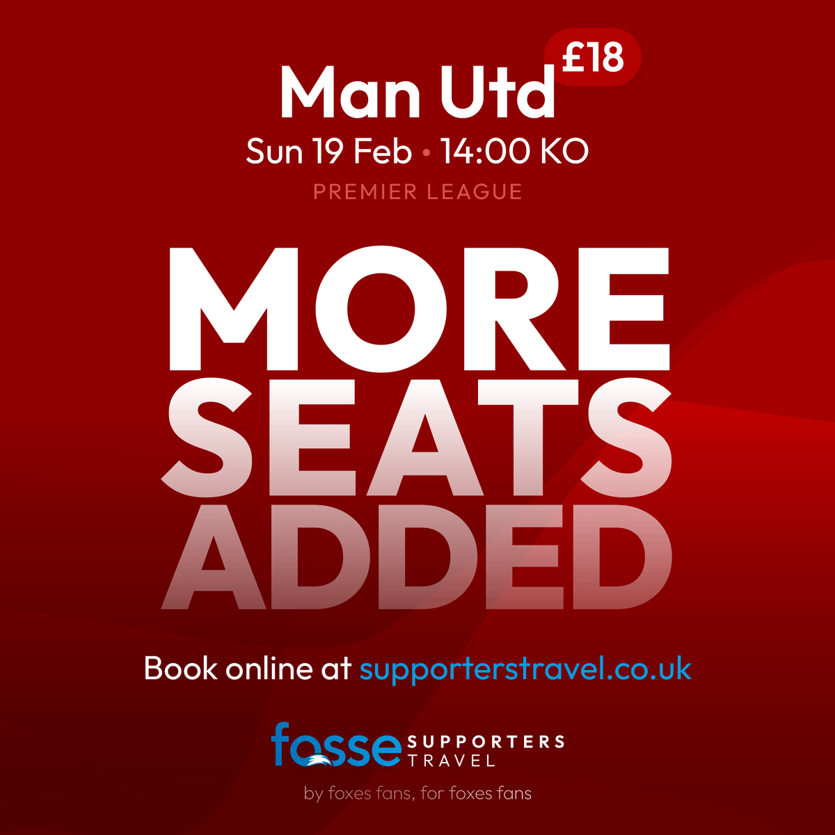 Fosse Supporters Travel tweet media