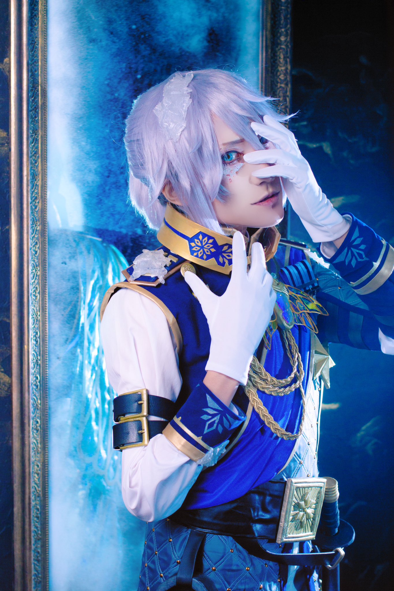 identityV 囚人 氷の国 冬蝉 コスプレ衣装（IdentityV まきあげ 第五 