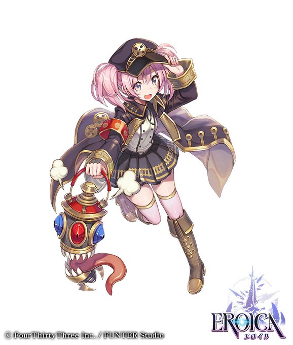 Four Thirty Three さんのアプリゲーム『エロイカ』で「アイリ」「キプキルイ」「マリオン」のキャラクター原案とデザインを担当させていただきました。
今事前登録開始しているみたいですので、よかったらぜひプレイしてみてください～
公式Twitterアカウント(@Eroica_JP) 