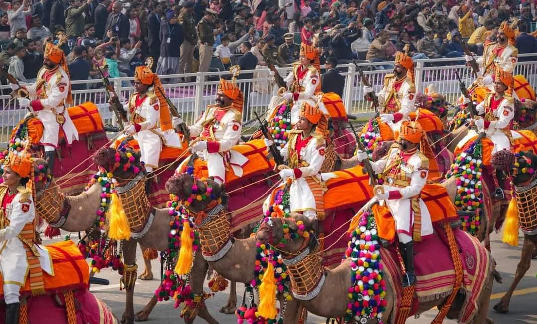 India showcases majestic might, diverse culture, Nari Shakti during 74th Republic Day celebrations across the country. The parade took place at Delhi’s Kartavya Path where the nation showcased its defense capability and cultural and social heritage.
 #74threpublicday
#26january