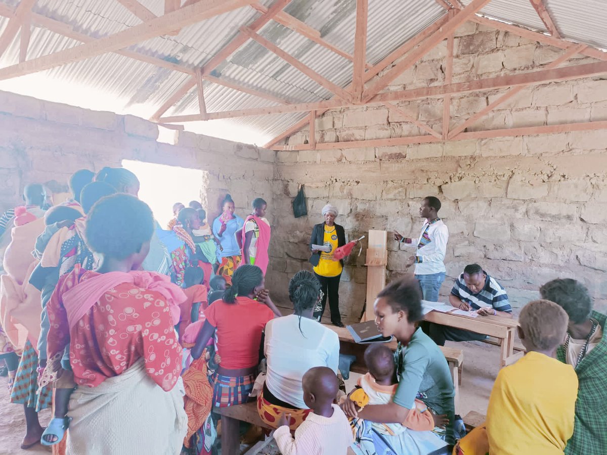 Laikipia_health's tweet photo. #HappeningNow 
The LHS Beyond Zero truck is in Tool, a village in Laikipia North implementing an integrated clinic. Services include:

- Vaccinations for Children, COVID and HPV
- Screenings for TB, Diabetes, Hypertension, and Nutrition
- Health promotion and Curative services https://t.co/JYKeJrLlOo