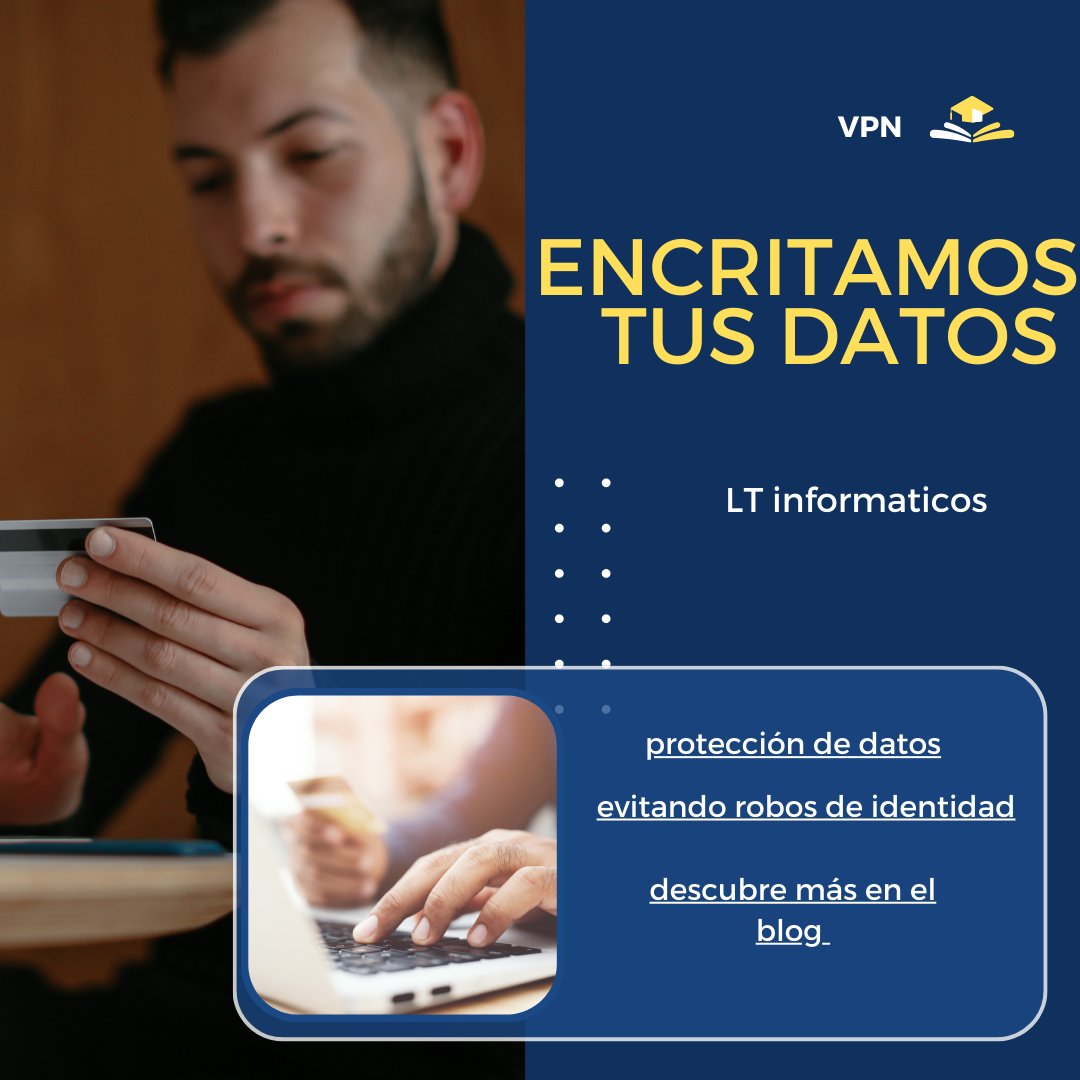 ¿Cuántos mails o sms has recibido pidiendo tus datos? protege tu seguridad con la mejor protección de encriptación. Descubre cómo en el blog

ltinformaticos.com/elegir-la-mejo…

#vpnespaña #seguridadinformatica #Picassent